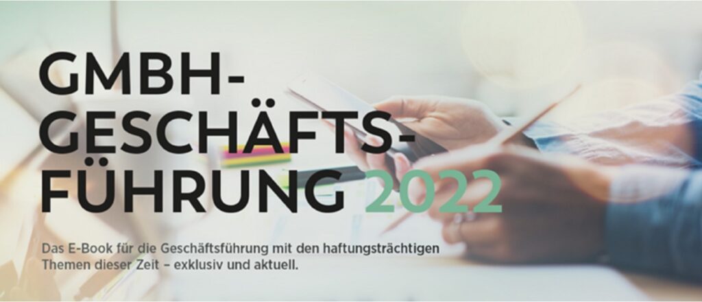 kostenloses E-Book GmbH-Geschäftsführung Coverbild