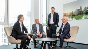 Eine Gruppe von Mitarbeitern bei BANSBACH ECONUM